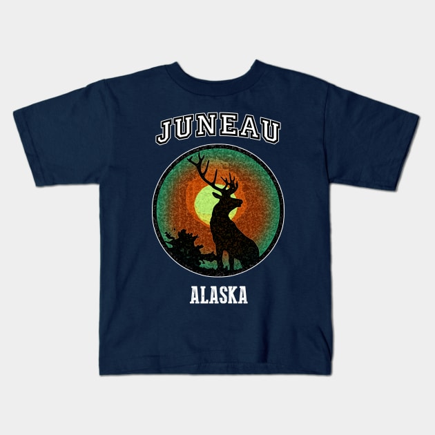 See You In Juneau AK Kids T-Shirt by dejava